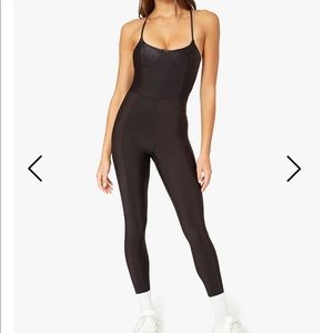 Black catsuit / weworewhat active wear